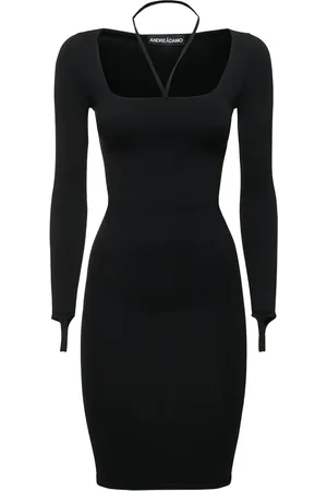 ANDREADAMO Formendes Jersey-midikleid