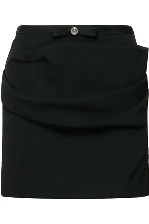 VERSACE Minirock Aus Viskosesatin