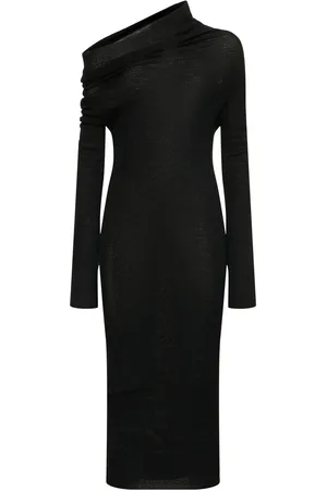 ANN DEMEULEMEESTER Midikleid Aus Wollstrick „barbro“