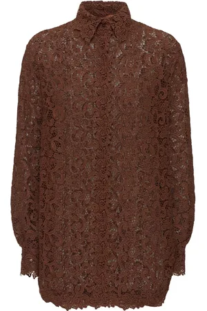 ERMANNO SCERVINO Langärmliges Shirt Aus Baumwollmischjersey