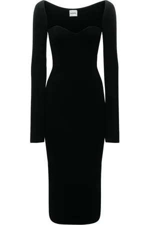 Khaite Midikleid Aus Stretch-viskose „beth“