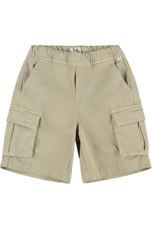 Il gufo Shorts Aus Baumwollgabardine
