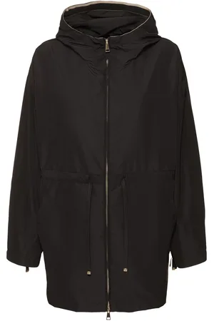 Moncler Langer Parka Aus Technostoff „saverne“