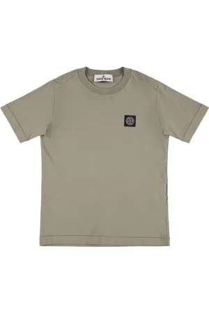 Stone Island T-shirt Aus Baumwolljersey Mit Logo