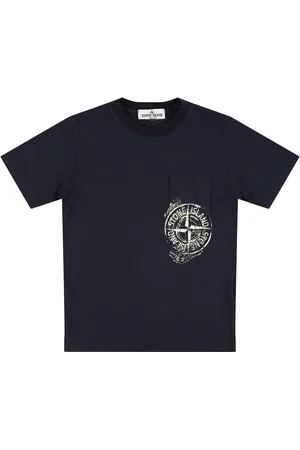 Stone Island T-shirt Aus Baumwolljersey Mit Logo