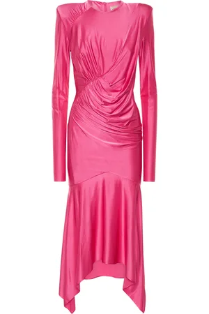 ALEXANDRE VAUTHIER Asymmetrisches Midikleid Aus Viskosejersey