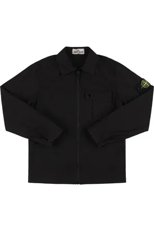 Stone Island Overshirt Aus Baumwollmischung