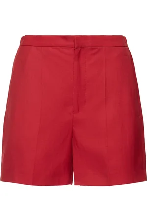 Loulou Studio Schmale Shorts „simai“