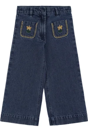 Emile & Ida Jeans Aus Baumwolle Mit Stickerei