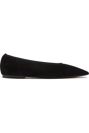 Totême 10mm Hohe Ballerinas Aus Wildleder „minimalist“