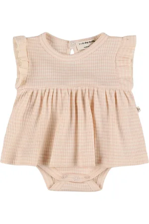 1+ IN THE FAMILY Striped Cotton Blend Bodysuit