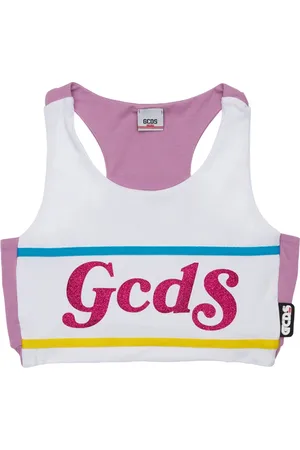 GCDS Tanktop Aus Stretch-jersey