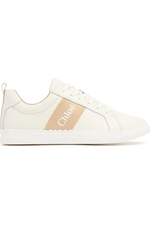 Chloé Sneakers Aus Leder Mit Logo