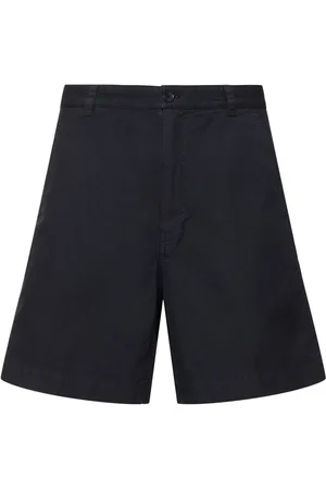 Aspesi Garment Dyed Cotton & Linen Shorts