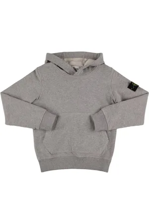 Stone Island Sweatshirt Aus Baumwolle Mit Kapuze