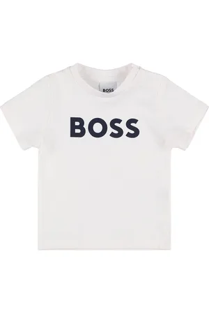 HUGO BOSS Bedrucktes T-shirt Aus Baumwolljersey