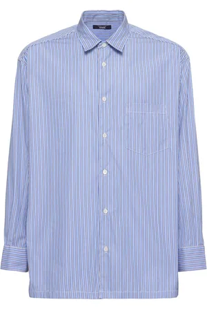 Comme des Garçons Gestreiftes Hemd Aus Baumwolle
