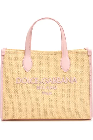 Dolce & Gabbana Gewebte Beuteltasche Mit Logo-patch