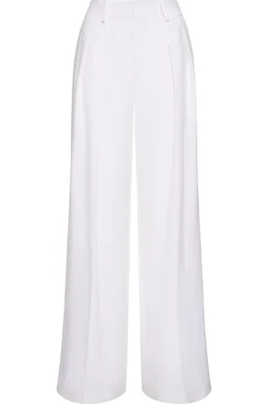 Michael Kors Mittelhoch Geschnittene Hose Aus Leinen