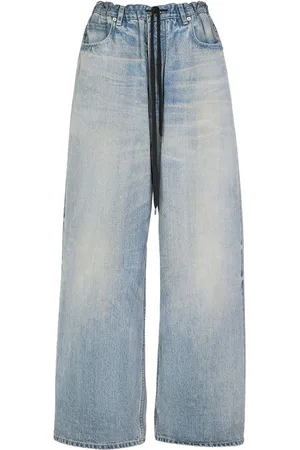 Balenciaga Oversized Baggy-hose Aus Denim