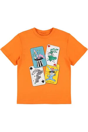 Stella McCartney Bedrucktes T-shirt Aus Baumwolljersey