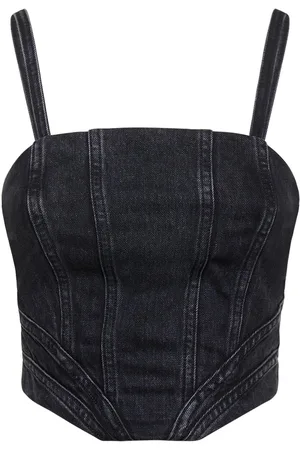 AMIRI Korsett-top Aus Denim