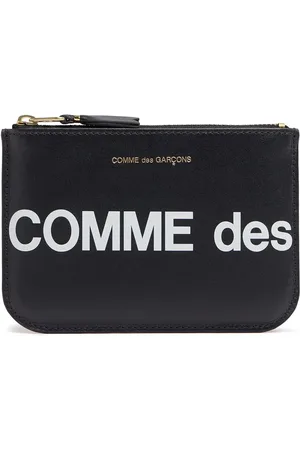 Comme des Garçons Lederbrieftasche Mit Logo