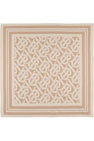 Burberry Monogram Print Satin Blanket