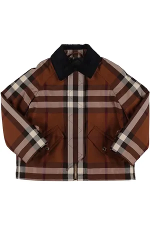Burberry Gepolsterte Jacke Aus Gestepptem Nylon Mit Karos