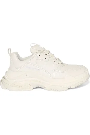 Balenciaga 60mm Hohe Sneakers Aus Leder "triple S"