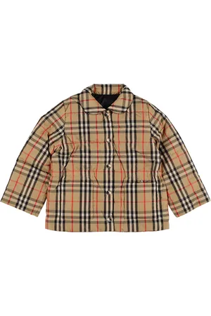 Burberry Gepolsterte Jacke Aus Gestepptem Nylon Mit Karos
