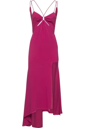 The Andamane Midikleid Aus Seidengeorgette Mit Druck