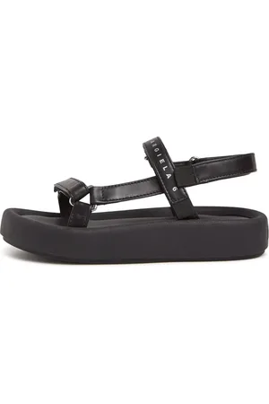 Maison Margiela Sandalen Aus Kunstleder Mit Logodruck