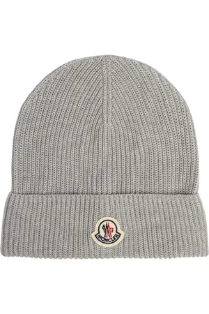Moncler Beaniemütze Aus Baumwolle Mit Logodruck