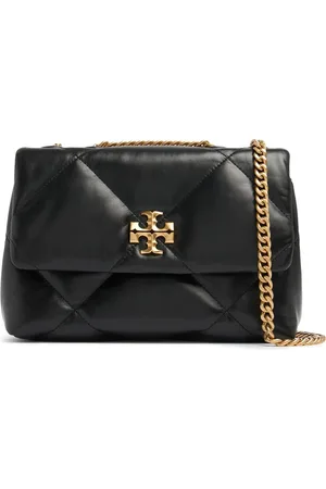 Tory Burch Schultertasche Aus Leder Mit Rautensteppung „kira“