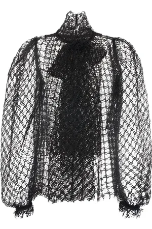 Dolce & Gabbana Langärmeliges Shirt Aus Mesh