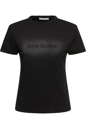 Acne Studios Langarmshirt Aus Logo „etza“