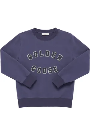 Golden Goose Sweatshirt Aus Baumwollmischung Mit Logo „journey“