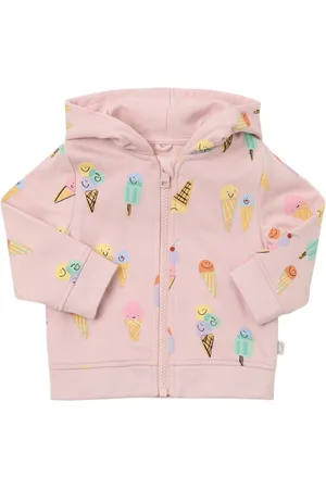 Stella McCartney Hoodie Aus Baumwolle Mit Druck
