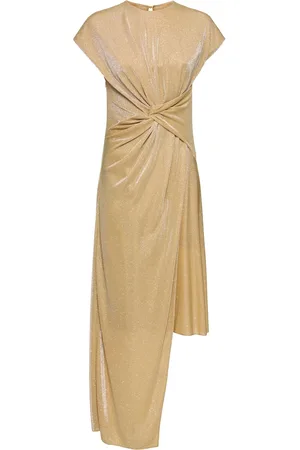 Lanvin Ärmelloses Maxikleid Mit Gerafftem Detail