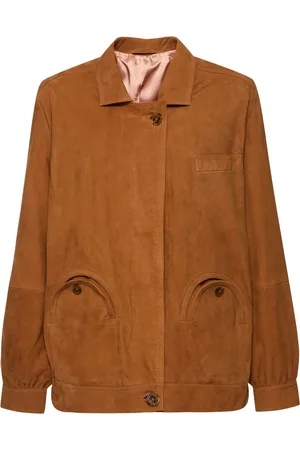 Blazé Milano Bomberjacke Aus Wildleder „viva Cleo“
