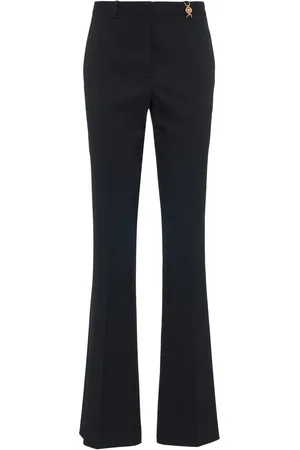 VERSACE Ausgestellte Hose Aus Wollkrepp