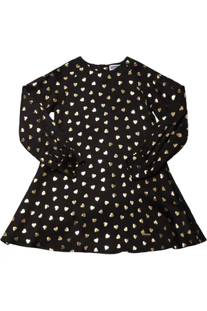Moschino Kleid Aus Viskose Mit Herzdruck