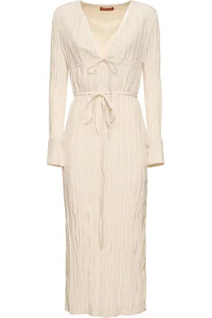 Altuzarra Langärmeliges Midikleid Aus Satin „carol“