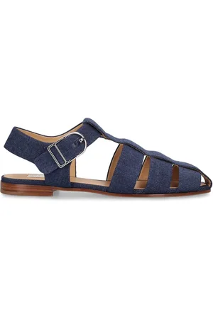 GABRIELA HEARST 10mm Hohe Denimsandalen „lynn“