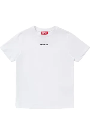 Diesel T-shirt Aus Baumwollmischung Mit Druck