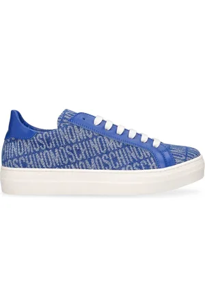 Moschino Und Ledersneakers