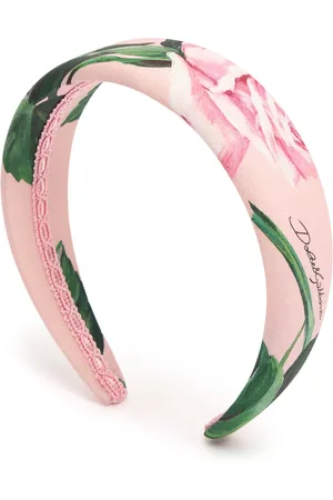 Dolce & Gabbana Haarreif Aus Baumwolle Mit Druck