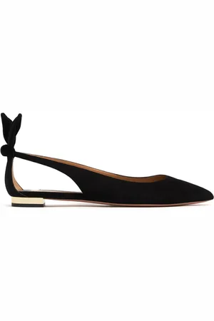 Aquazzura 10mm Hohe Ballerinas „bow Tie“