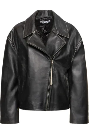 Acne Studios Bikerjacke Aus Leder